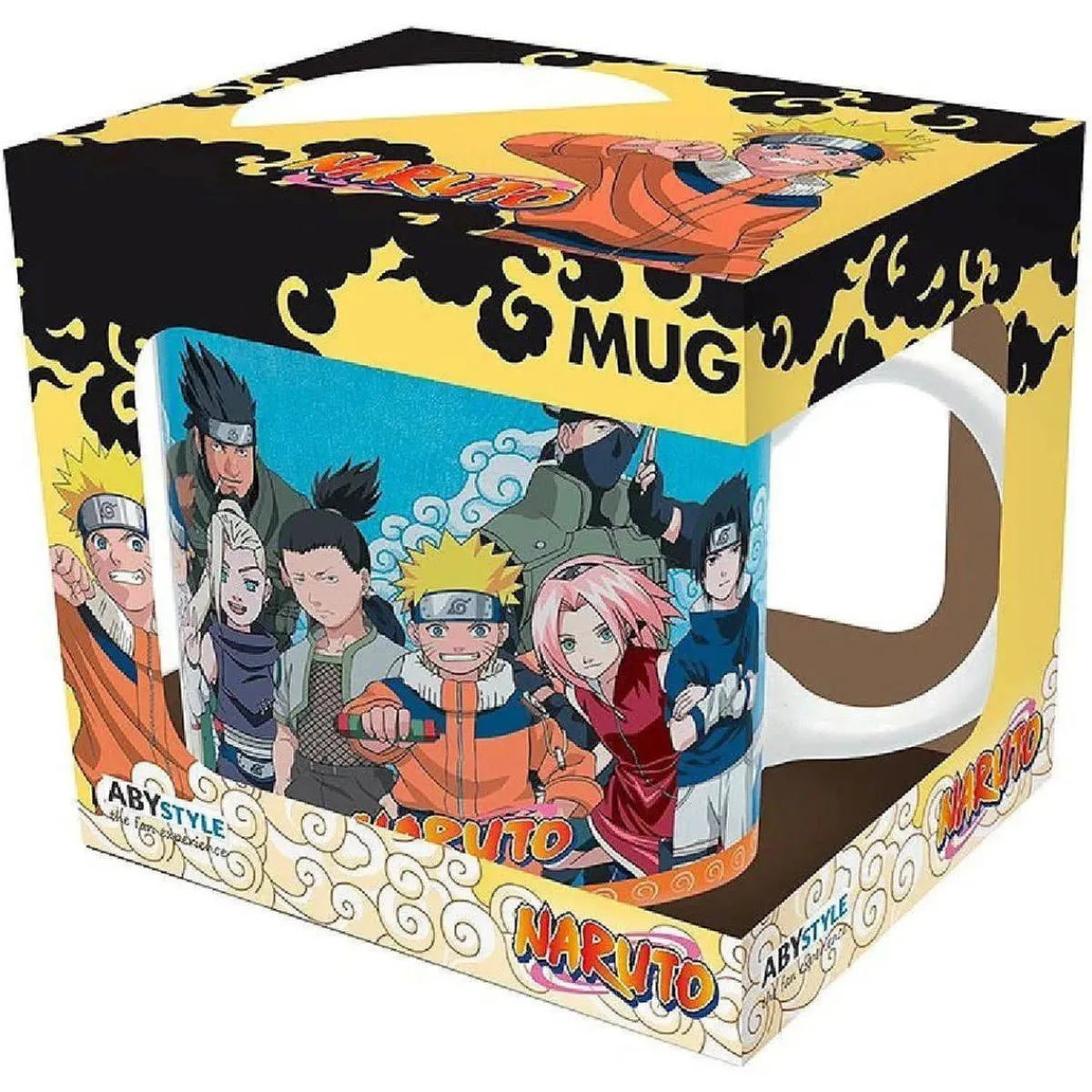 Outlet Taza Naruto Genin Konoha de 320ml ㅤ Friki Zone|Merchandising