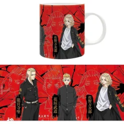 Taza Tokyo Revengers 320 ml con Draken, Takemichi y Mikey*ABYSSE CORP Best