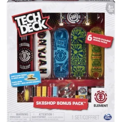 Best Tech Deck - Bonus Pack 6 Skates (varios modelos) Vehículos Y Circuitos
