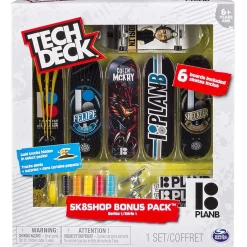 Best Tech Deck - Bonus Pack 6 Skates (varios modelos) Vehículos Y Circuitos