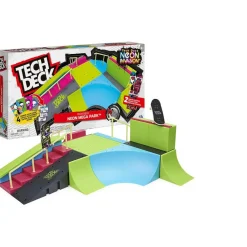 New - Neon Mega Parck Vehículos Y Circuitos