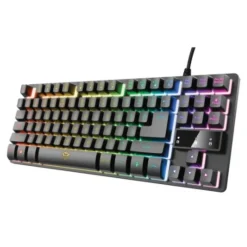 Teclado con iluminación TKL gaming - Trust GXT 833 THADO (español)*TOYS R US CE