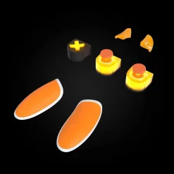 Thrustmaster - Protectores para mando eSwap X PRO - Orange Crystal Pack*TOYS "R" US