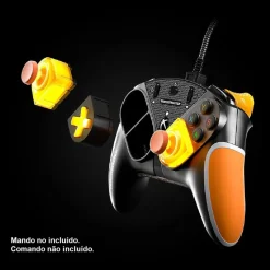 Thrustmaster - Protectores para mando eSwap X PRO - Orange Crystal Pack*TOYS "R" US