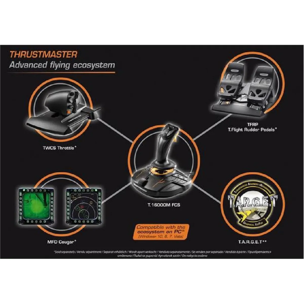 Thrustmaster - T.16000M FCS Joystick - PC*TOYS "R" US Outlet