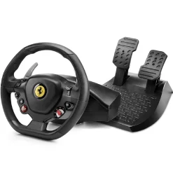Hot Thrustmaster - Volante y Pedales T80 Ferrari 488 GTB para PS4/PC Videojuegos