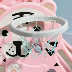 Online Tobogán 3 en 1 Tigre Rosa y Gris Toboganes