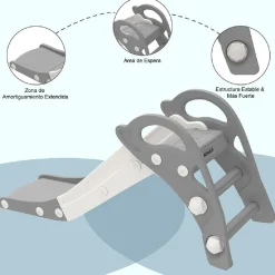 Online Tobogán Delfín gris Toboganes