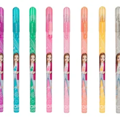 Top Model - 8 bolígrafos de gel Glitter Arcoiris*DEPESCHE Hot