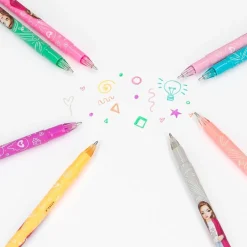 Top Model - 8 bolígrafos de gel Glitter Arcoiris*DEPESCHE Hot