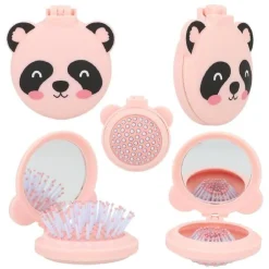 Top Model - Cepillo de pelo plegable con espejo*DEPESCHE Sale