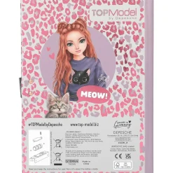 Top Model - Diario con código y sonido rebel kitty*DEPESCHE Outlet