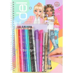 Top Model - Libro de colorear con set de colores*DEPESCHE Clearance