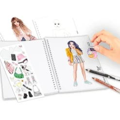 Top Model - Libro de colorear pocket*DEPESCHE Hot