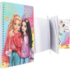Top Model - Libro de colorear pocket*DEPESCHE Hot