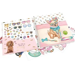 Top Model - Libro pegatinas Dress me up Doggy*DEPESCHE Hot