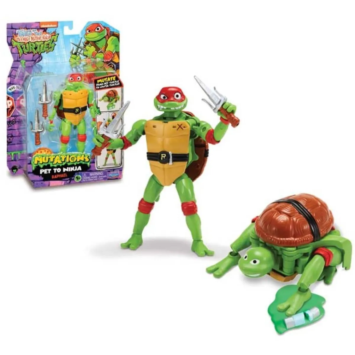 Tortugas Ninja - Figura Transformable (varios modelos)*FAMOSA