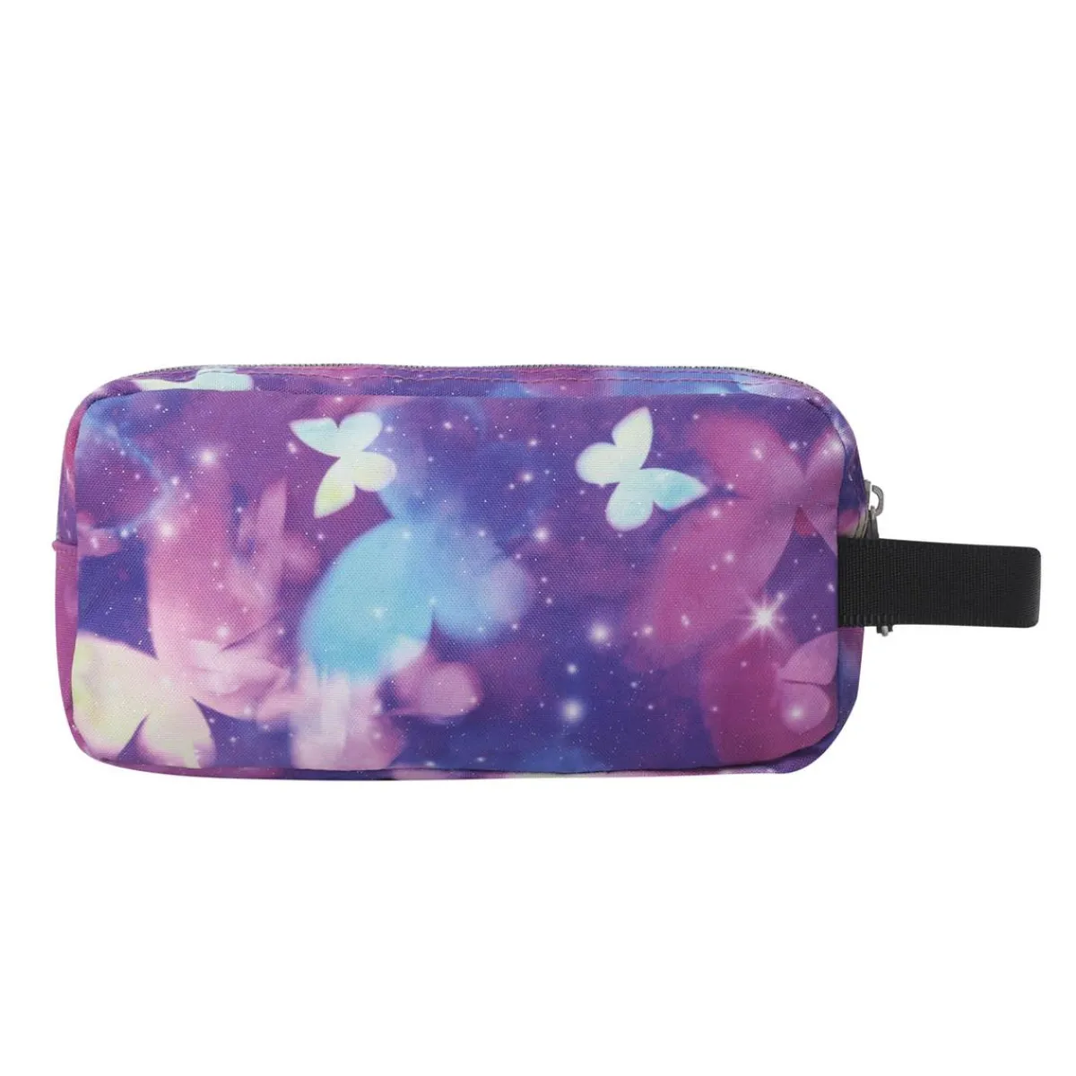 Outlet - Estuche Agapec Glitter Star Butterfly Material Escolar