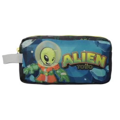 Outlet - Estuche Alien Cosmic Material Escolar