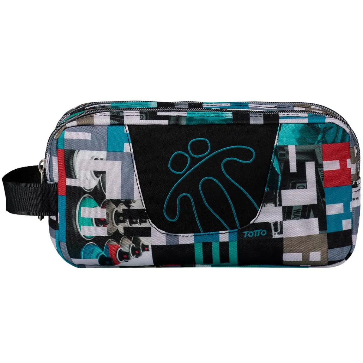 - Estuche escolar 2 compartimentos Escuadra Sprayl*TOTTO Outlet