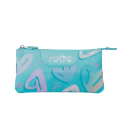 Outlet - Estuche escolar corazones pintados Tablero Material Escolar