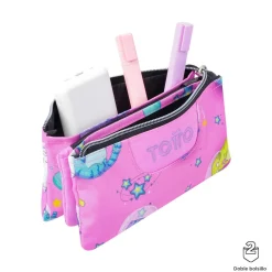 - Estuche escolar gatos astronautas Tablero Material Escolar