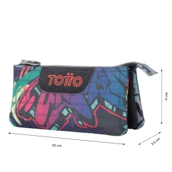 - Estuche escolar graffiti Tablero*TOTTO