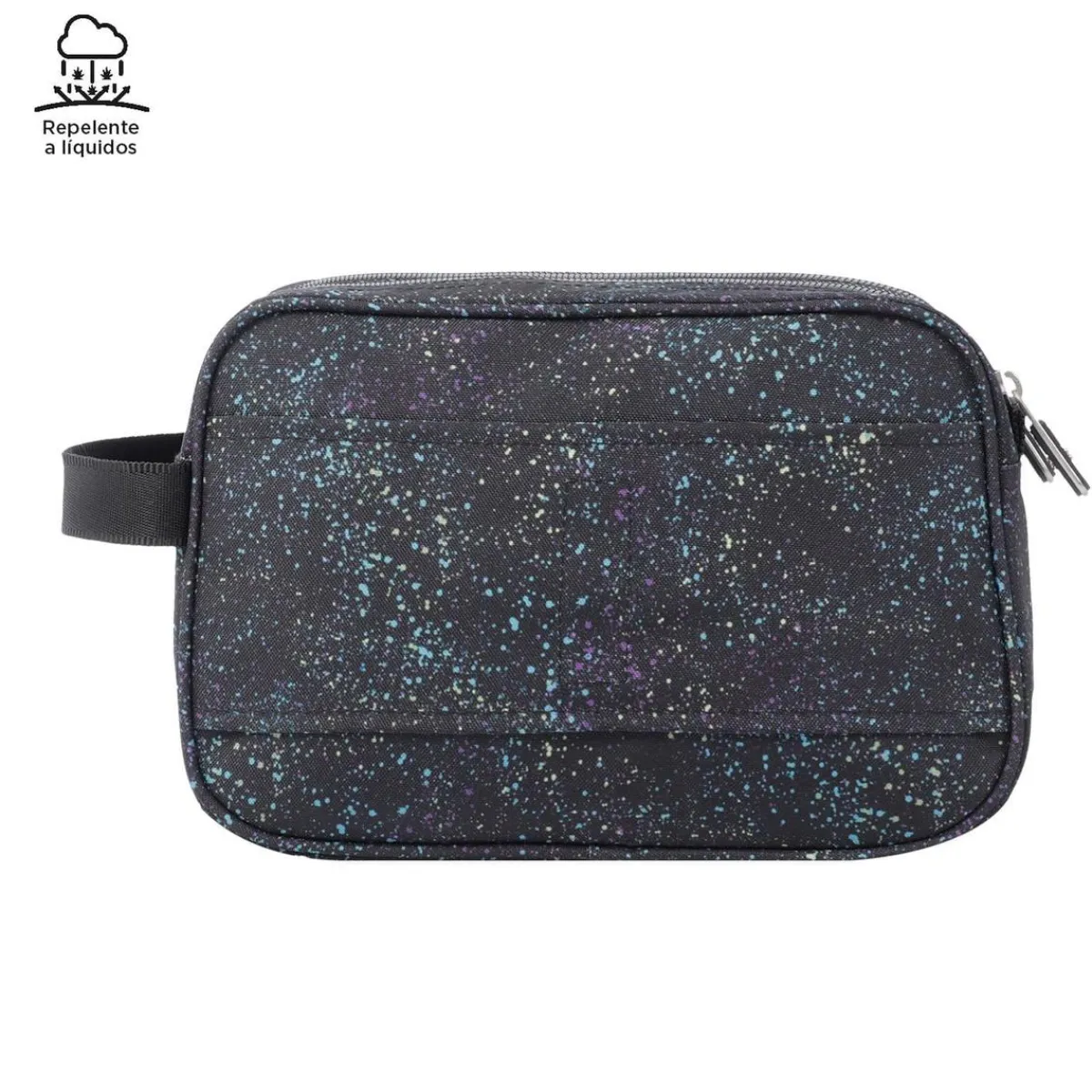 - Estuche escolar tres compartimentos salpicado color Plastilina*TOTTO Hot