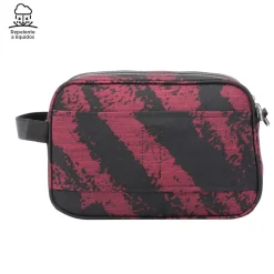 - Estuche escolar tres compartimentos tiza roja Plastilina*TOTTO Best