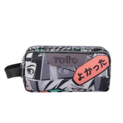 Hot - Estuche escolar tres compartimentos manga Agapec Material Escolar