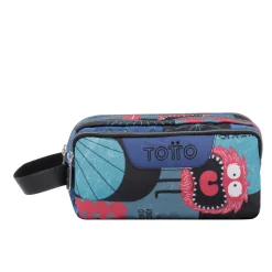 Online - Estuche escolar tres compartimentos cyber monstruos Agapec Material Escolar