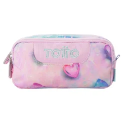 New - Estuche Sobre Glitter Shiny Heart Material Escolar