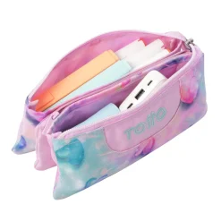 Hot - Estuche Tablero Glitter Shiny Heart Material Escolar