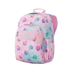 Online - Mochila Acuareles Glitter Shiny Heart Material Escolar