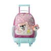 New - Mochila con ruedas Doggy Love M Material Escolar