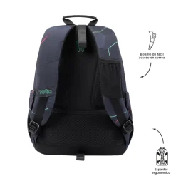 Discount - Mochila escolar adaptable a carro fractal Acuareles Material Escolar