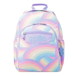 - Mochila escolar adaptable a carro arcoíris Acuareles Material Escolar