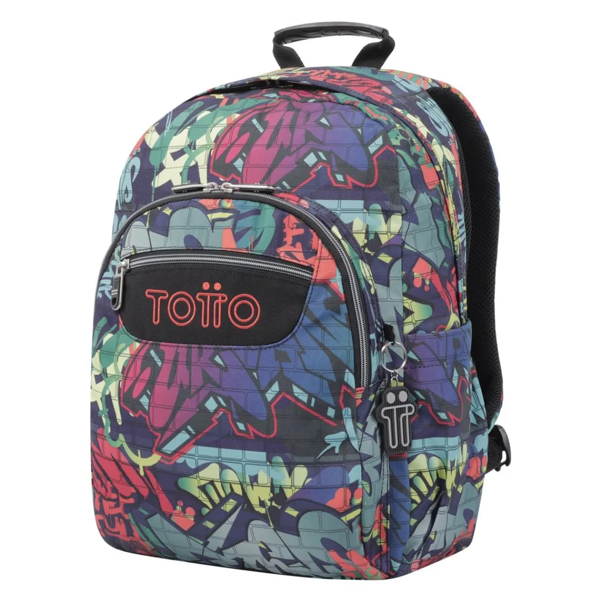 Hot - Mochila escolar adaptable a carro graffiti Acuareles Material Escolar
