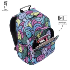 - Mochila escolar adaptable a carro emojis Acuareles*TOTTO Online