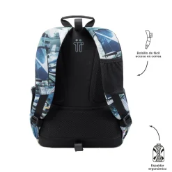 - Mochila escolar adaptable a carro postales y casetes Acuareles*TOTTO Sale