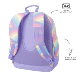 Outlet - Mochila escolar arcoíris Crayoles Material Escolar