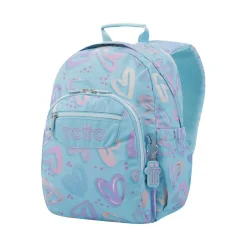 - Mochila escolar corazones pintados Gommas Material Escolar