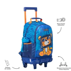 - Mochila escolar con ruedas pequeña Little Avatar*TOTTO Sale