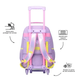 - Mochila escolar con ruedas grande Emojy*TOTTO Clearance