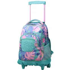 Sale - Mochila escolar con ruedas Renglones - Natury Material Escolar