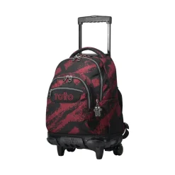 - Mochila escolar con ruedas tiza roja Renglones Material Escolar