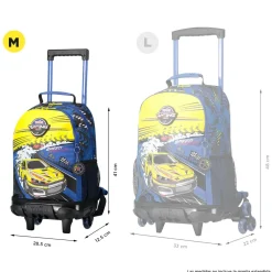 - Mochila escolar con ruedas mediana Velocity*TOTTO Hot
