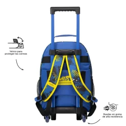 - Mochila escolar con ruedas mediana Velocity*TOTTO Hot