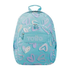 Outlet - Mochila escolar corazones pintados Rayol Material Escolar