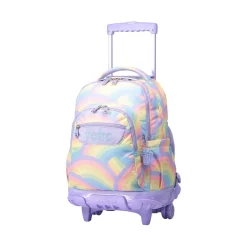 - Mochila escolar con ruedas arcoíris Renglones*TOTTO Best
